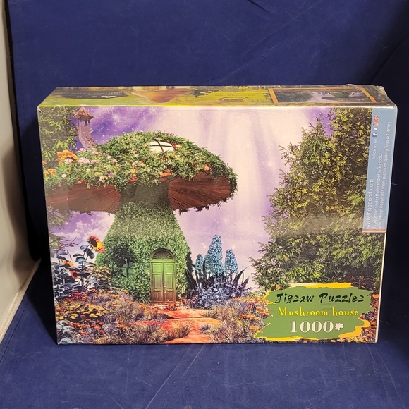 BRAND NEW In Gooood Mushroom House 1000 Piece Jigsaw Puzzle Fantasy Series - Picture 5 of 7